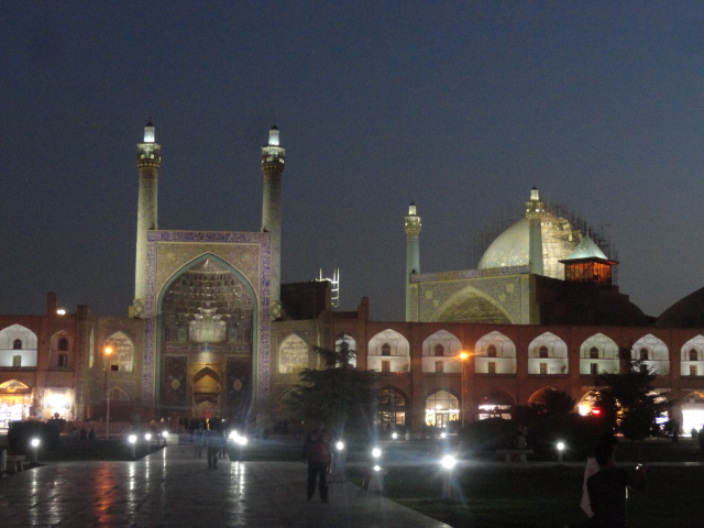 La place royale d'Ispahan en Iran