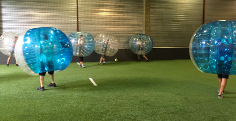 Bubble foot / photo par bubble soccer arena 