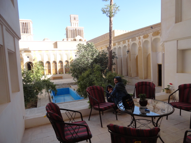 maison d'hôte à Yazd avec tour du vent