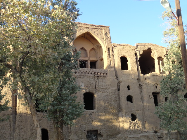 citadelle abandonnée en Iran