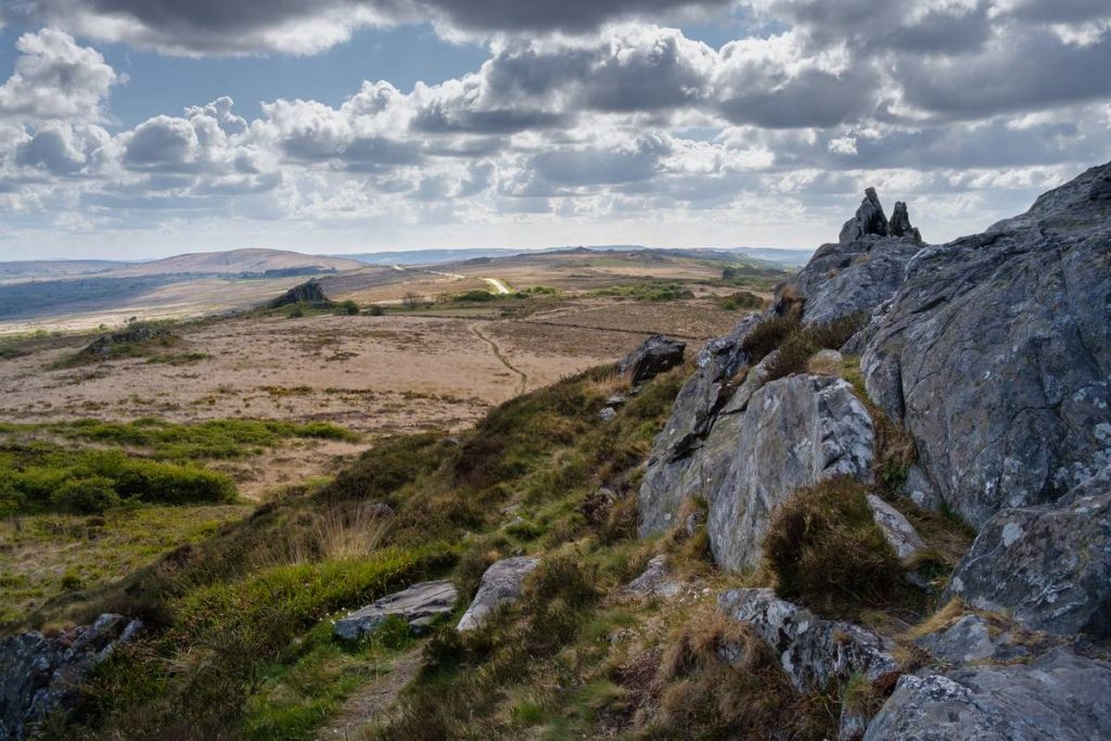 La vue sur les monts d'Arrée