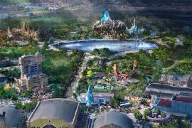 Plan nouvelles zones Marvel, Star Wars et Reine des neiges Disneyland Paris