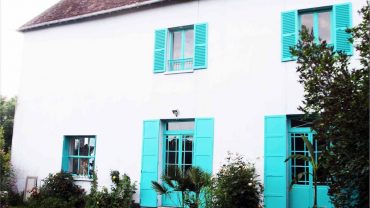 La maison bleue de Claude Monet