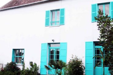 La maison bleue de Claude Monet