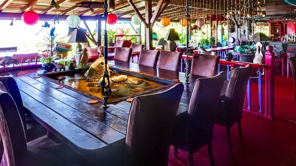 Le restaurant le Poisson Rouge Guadeloupe