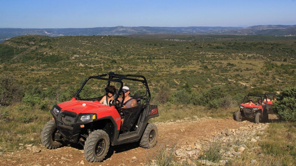 Découverte du paysage de l'Ardèche en buggy