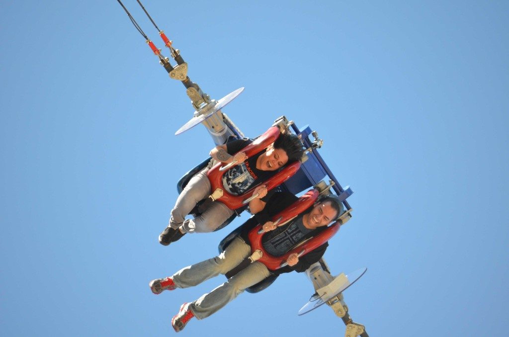 Le Slingshot au Cedar Point des Etats-Unis