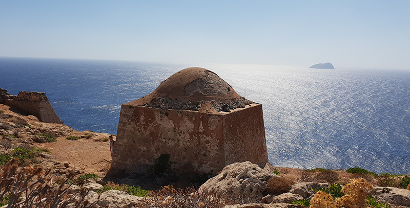 ile de Gramvoussa en Crète