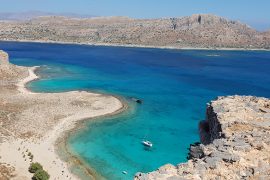 plage de Gramvoussa en Crète