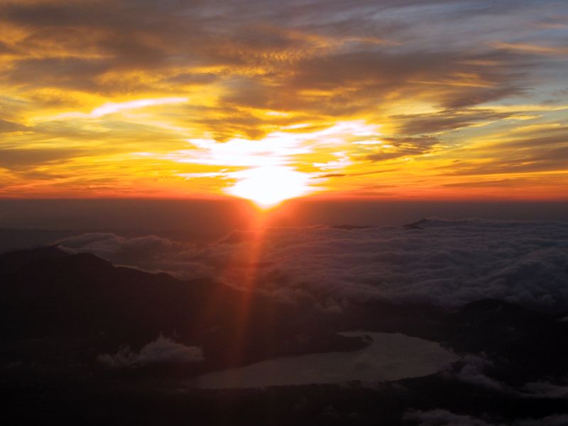 ascension mont fuji
