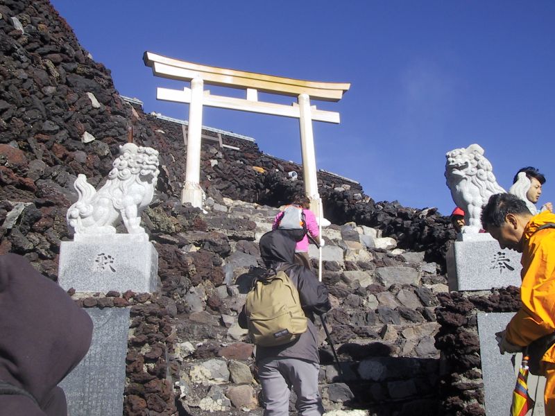 ascension mont fuji