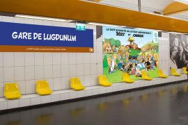 asterix dans le métro à Paris