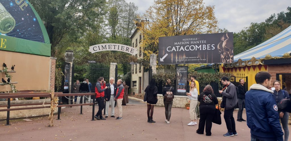 les catacombes parc asterix