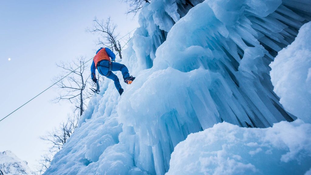 cascade de glace