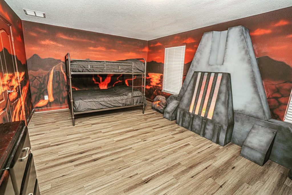 chambre star wars Mustafar