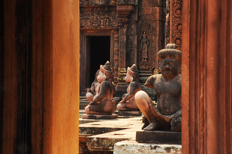 Banteay Srei temple rose angkor