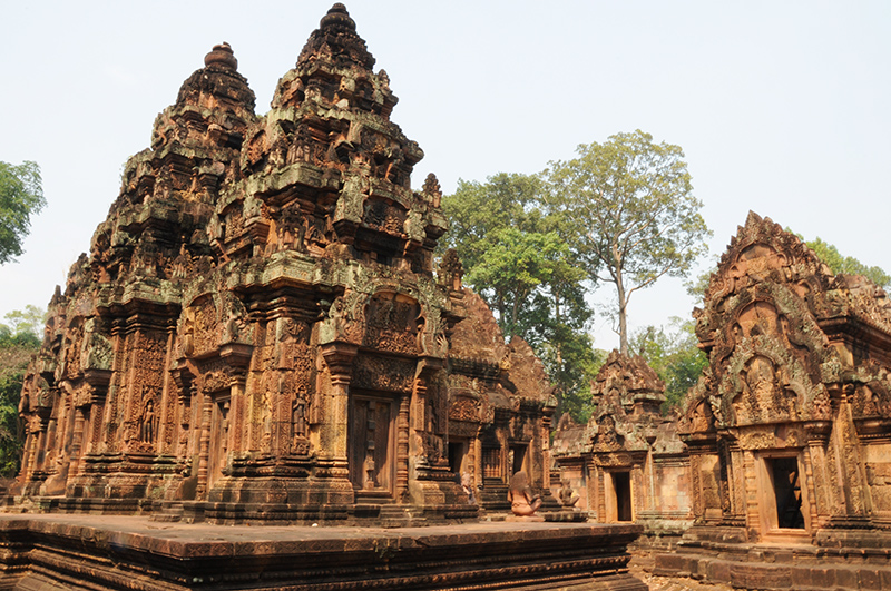 Banteay Srei temple rose angkor