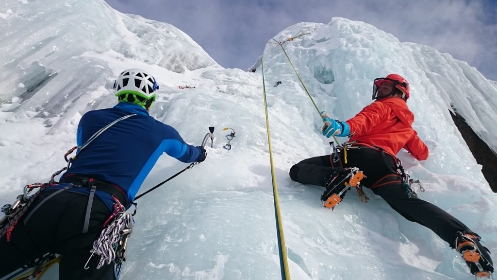 cascade de glace megeve