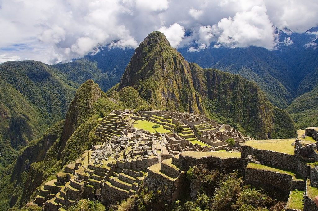 Machu Picchu vieux pic cité d'or