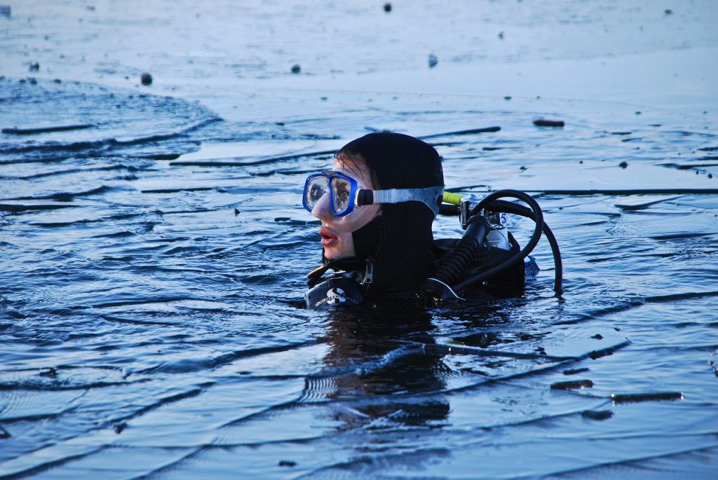 plongee sous la glace