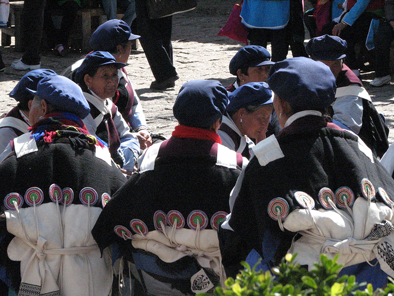 marché Si Feng Jie lijiang naxi