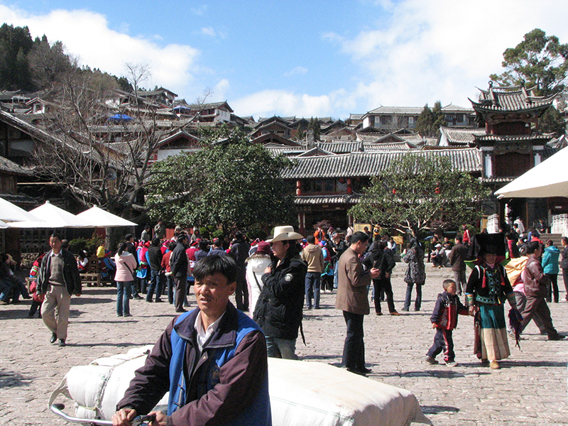 marché Si Feng Jie lijiang naxi