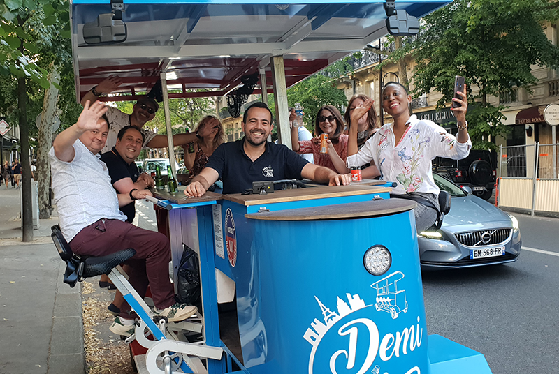 beer bike paris