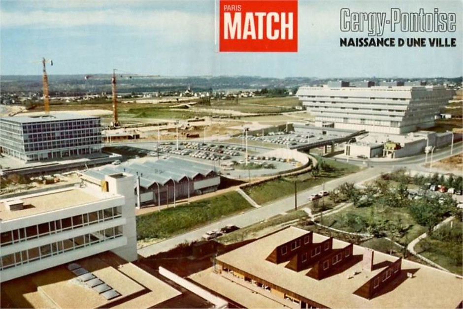 cergy ville du futur des années 70