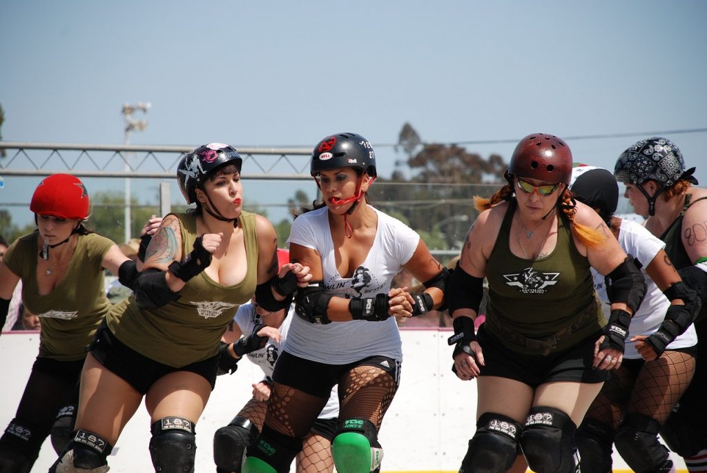 sport insolite roller derby