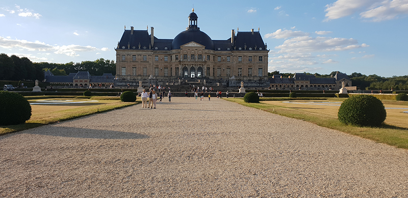 soiree chandelles chateau vaux le vicomte