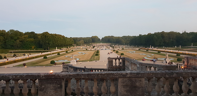 soiree chandelles chateau vaux le vicomte