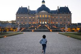 soirée chandelles bougie chateau vaux le vicomte