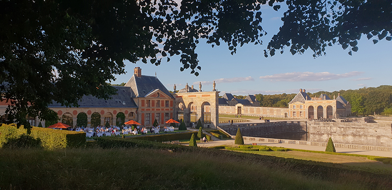 soiree chandelles chateau vaux le vicomte