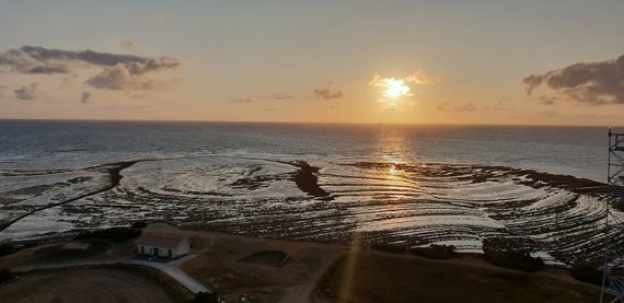 coucher de soleil visite phare de chassiron oleron