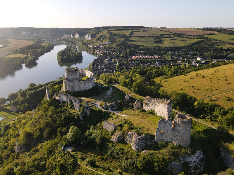 chateau gaillard vexin normandie