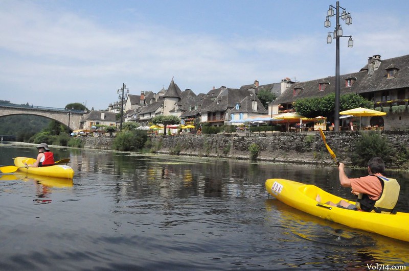 dordogne en canoe