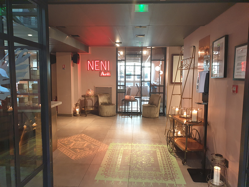 restaurant neni paris