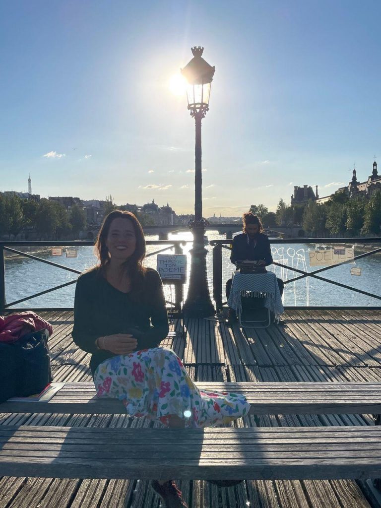 mot d'amour pont des artis paris