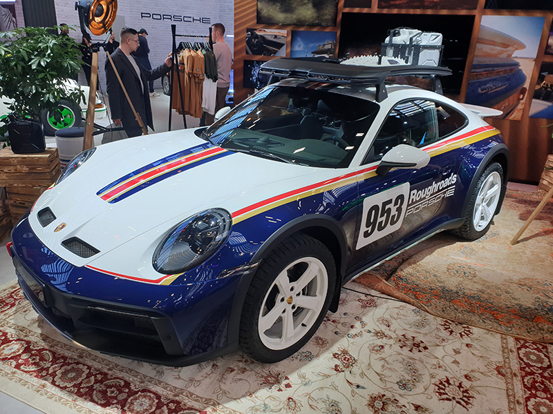 porsche insolite 911 dakar