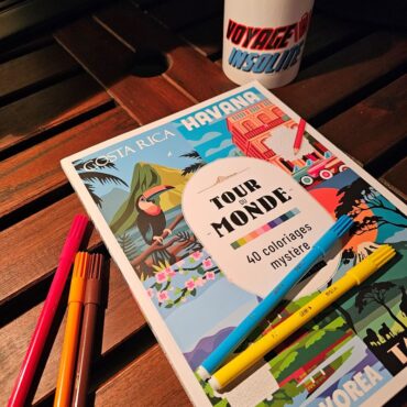 Coloriage Mystère Tour du Monde