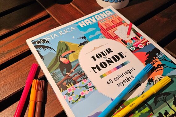 Coloriage Mystère Tour du Monde