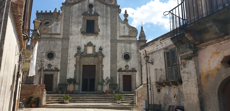église Forza d'Agro Sicile le parrain