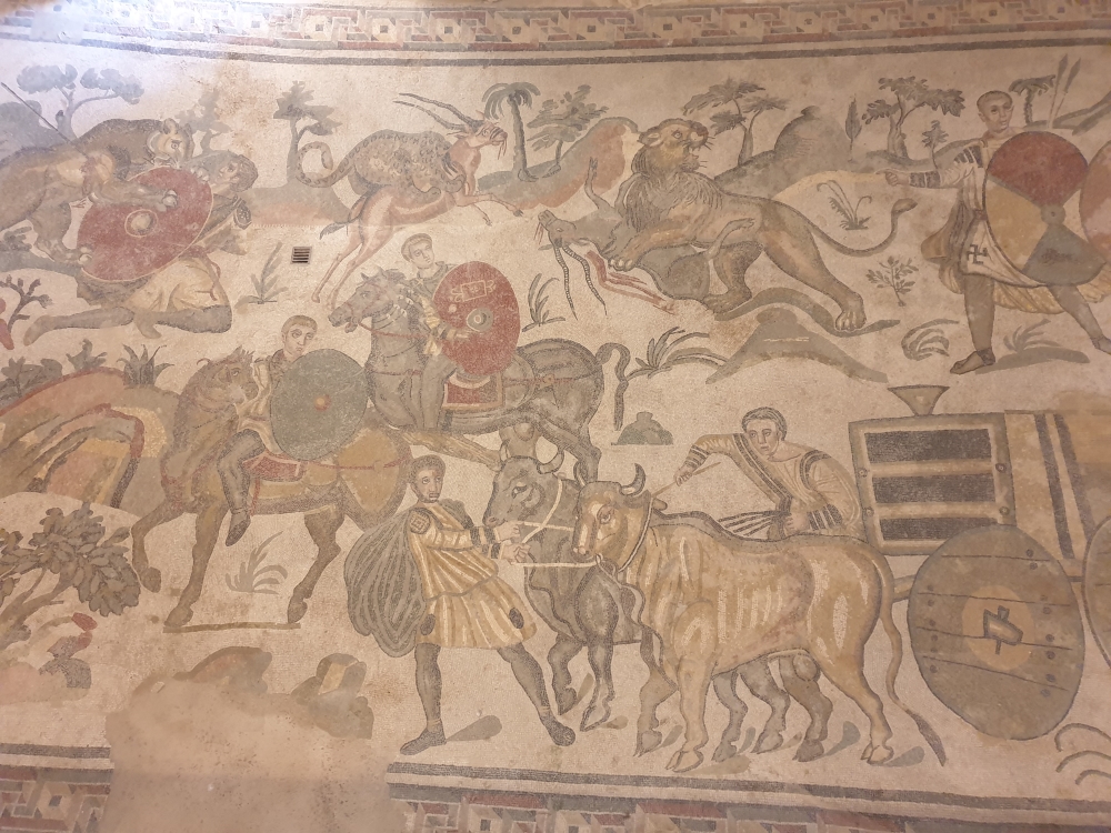 mosaique villa du casale