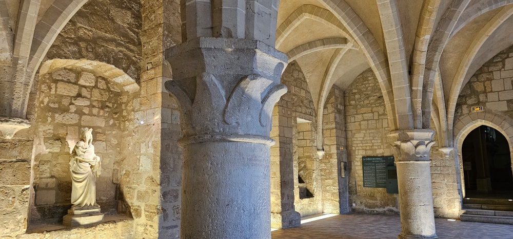abbaye de royaumont la nuit
