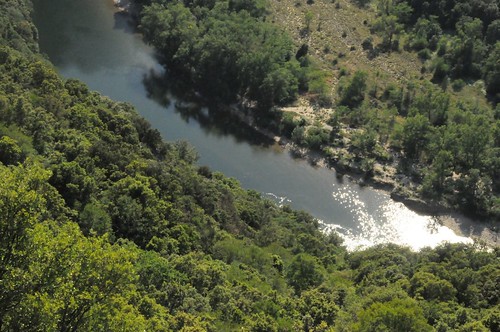 les gorges de l'Ardèche