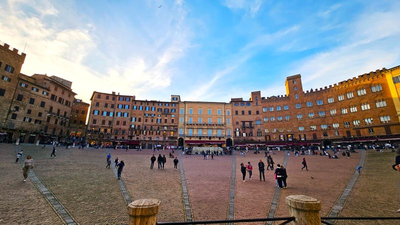 la piazza del Campo piazza del Campo Sienne