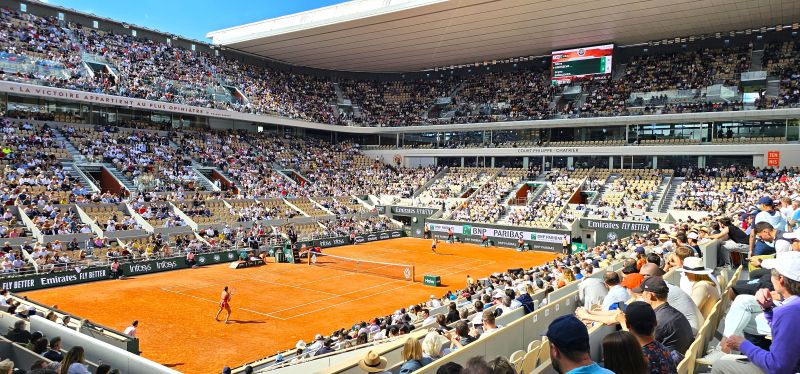 court central roland garros insolite